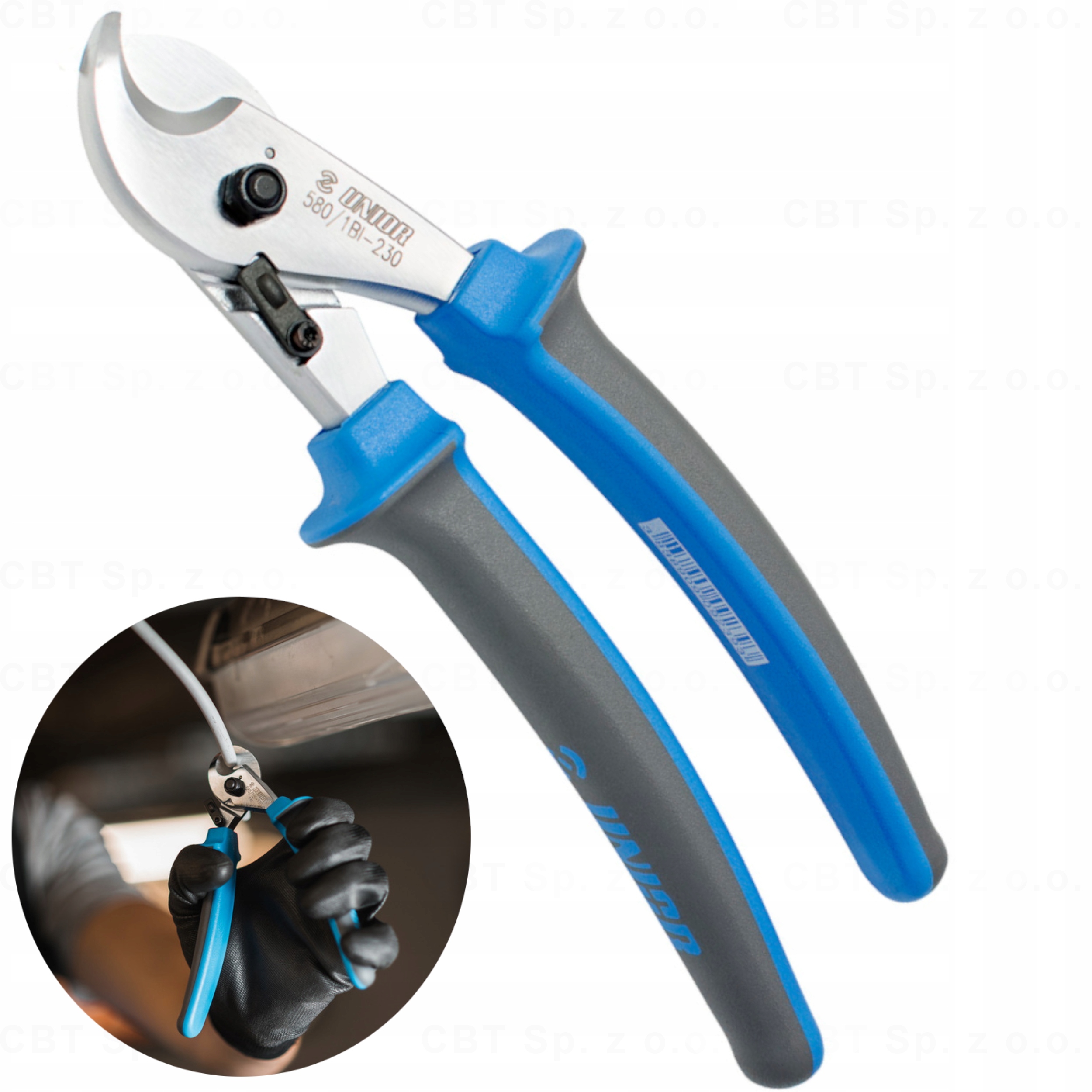 Nůžky Kleště Na Stříhání Kabelů 170 MM Kabelové Nůžky Unior