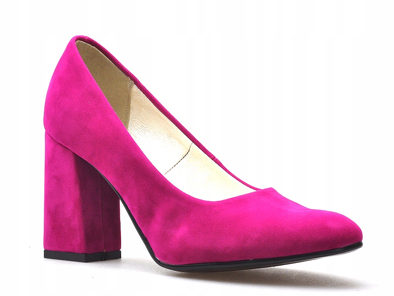 

Czółenka Kamex-But 21 Fuksja Zamsz_36 Słupek