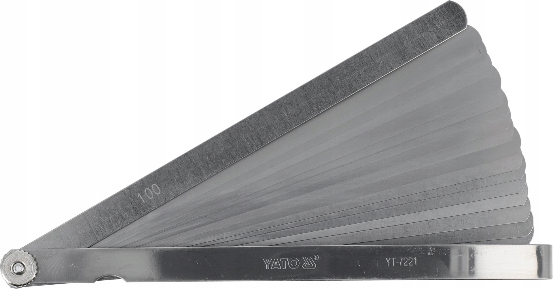 SZCZELINOMIERZ 200mm 17 LISTKÓW 0,02-1,0mm YATO Marka Yato