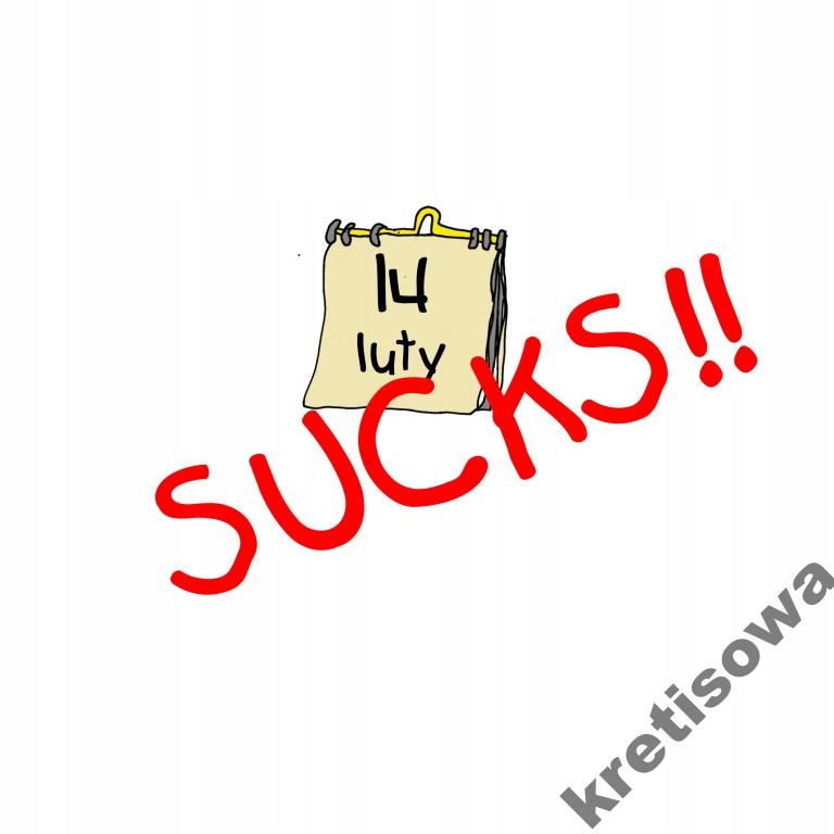 

Damska Koszulka Walentynki Antywalentynki w4a