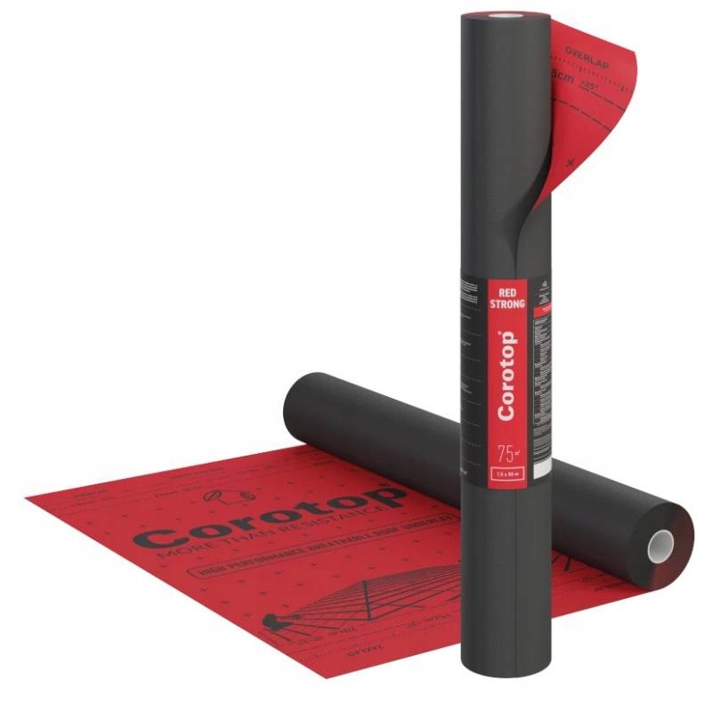 Membrána Corotop Red Strong 180+ 75m2 s páskami