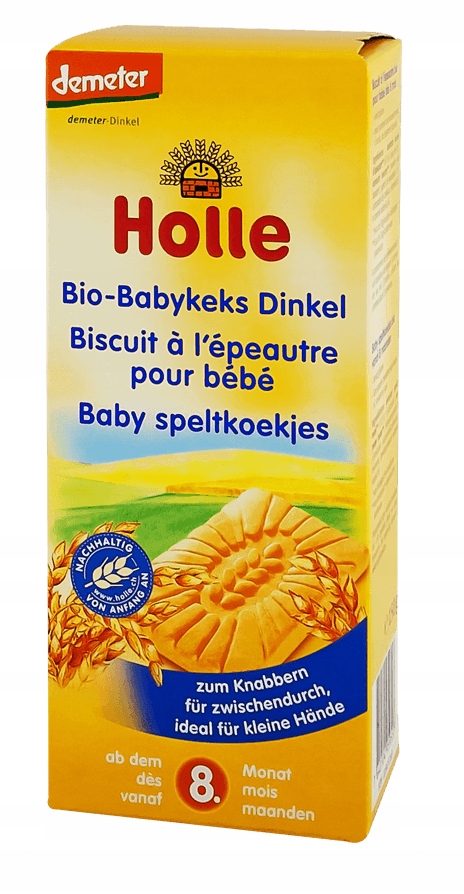 CIASTKA ORKISZOWE OD 8 MIES DEMETER BIO 150g HOLLE