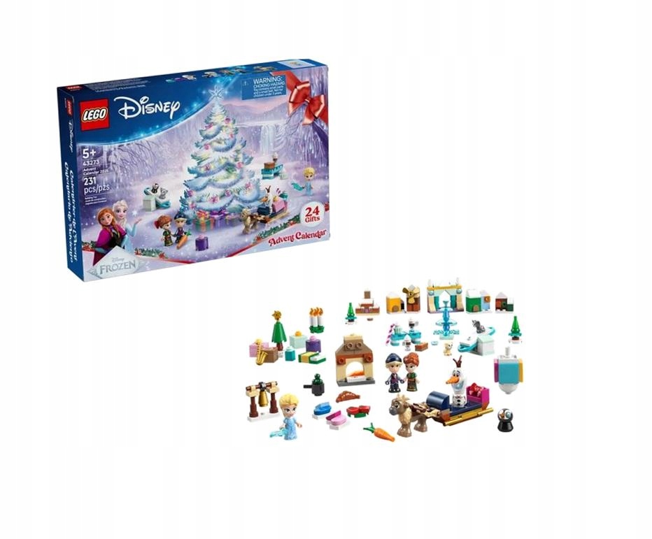 Lego(r) Disney Princess 43273 Adventní Kalendář
