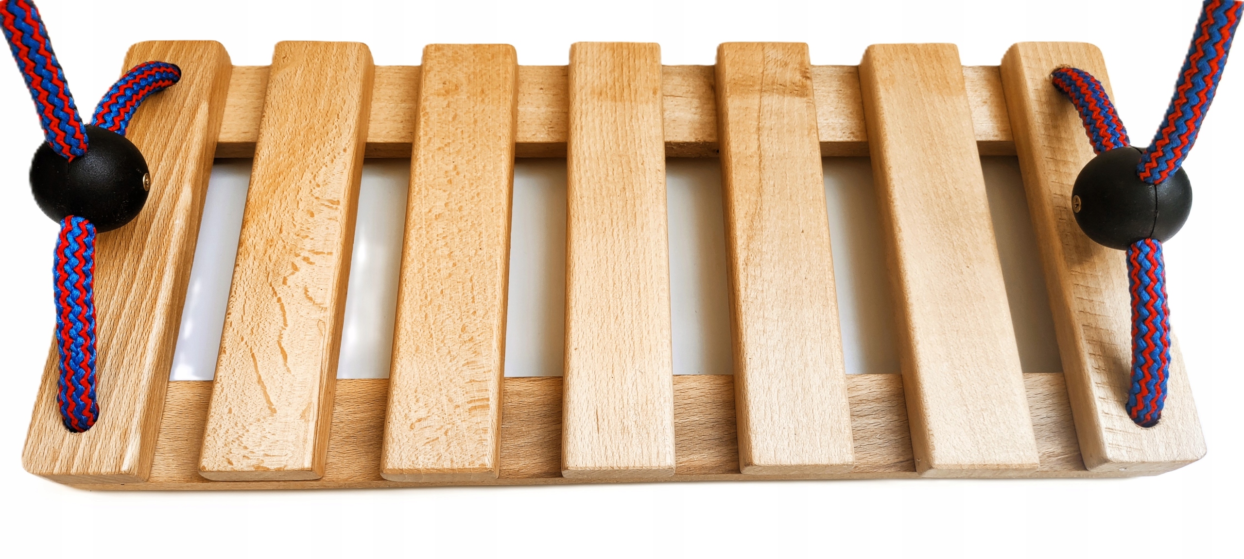 HUŚTAWKA DESKA drewniana naturalna z linami dla dzieci i dorosłych ECO