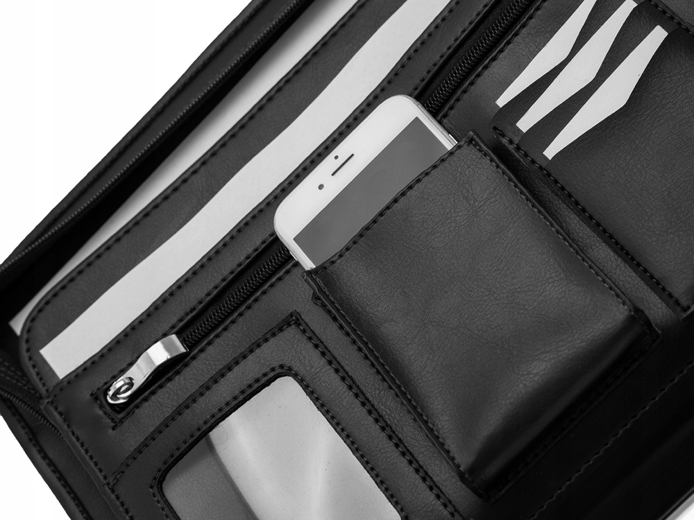 PL AKTÓWKA TECZKA BIWUAR NA DOKUMENTY Z RĄCZKĄ A4 Kolekcja SOLOME