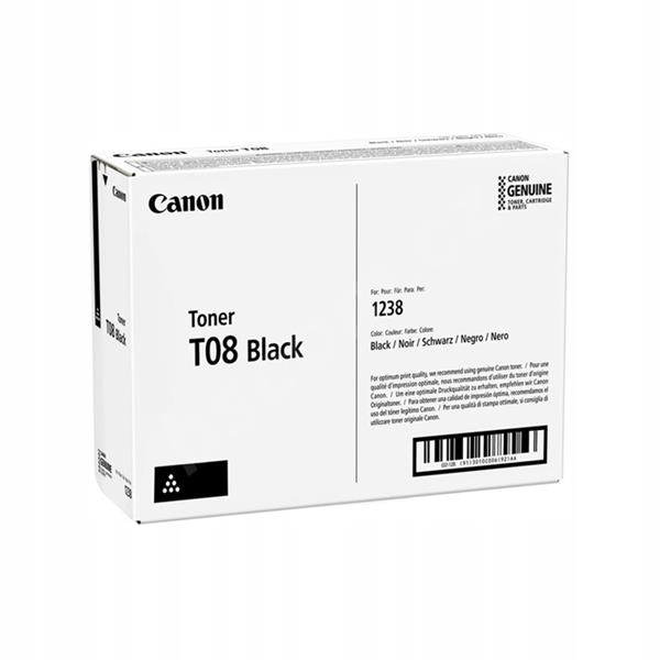 Originální černý toner Canon X1238 (T08, 3010C006)