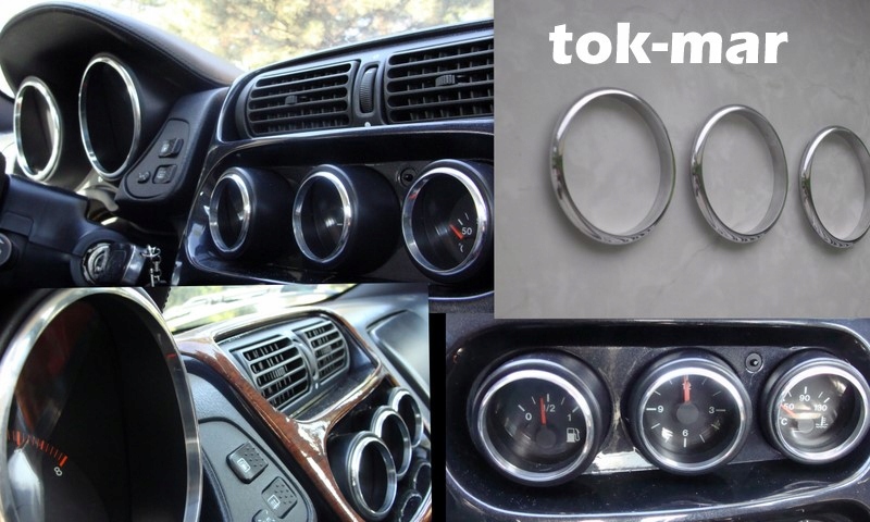 Aluminiowe ramki na konsole środkową Alfa Romeo SPIDER , GTV