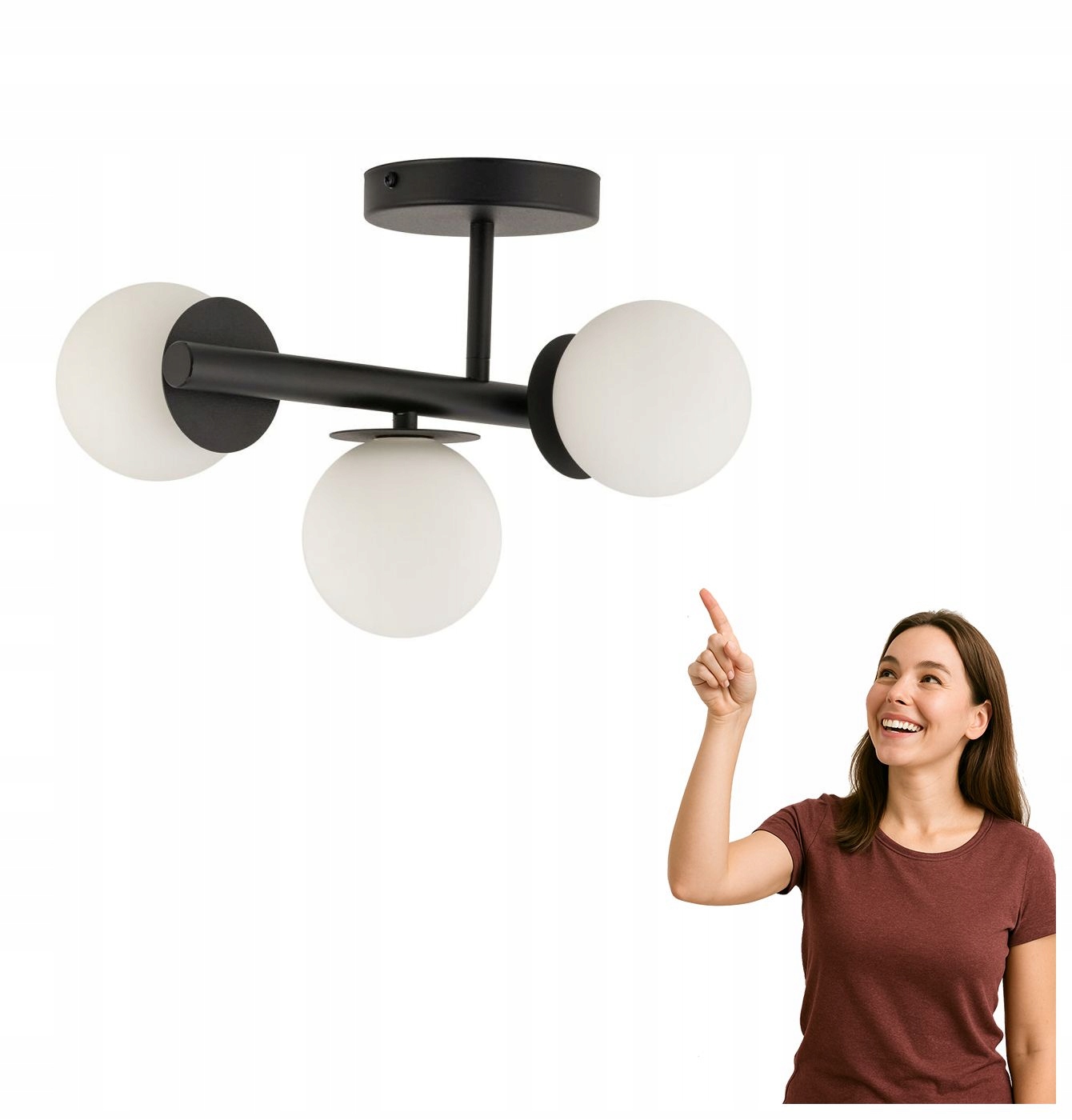 Stropná lampa Avola 3 40790 Sigma Lighting