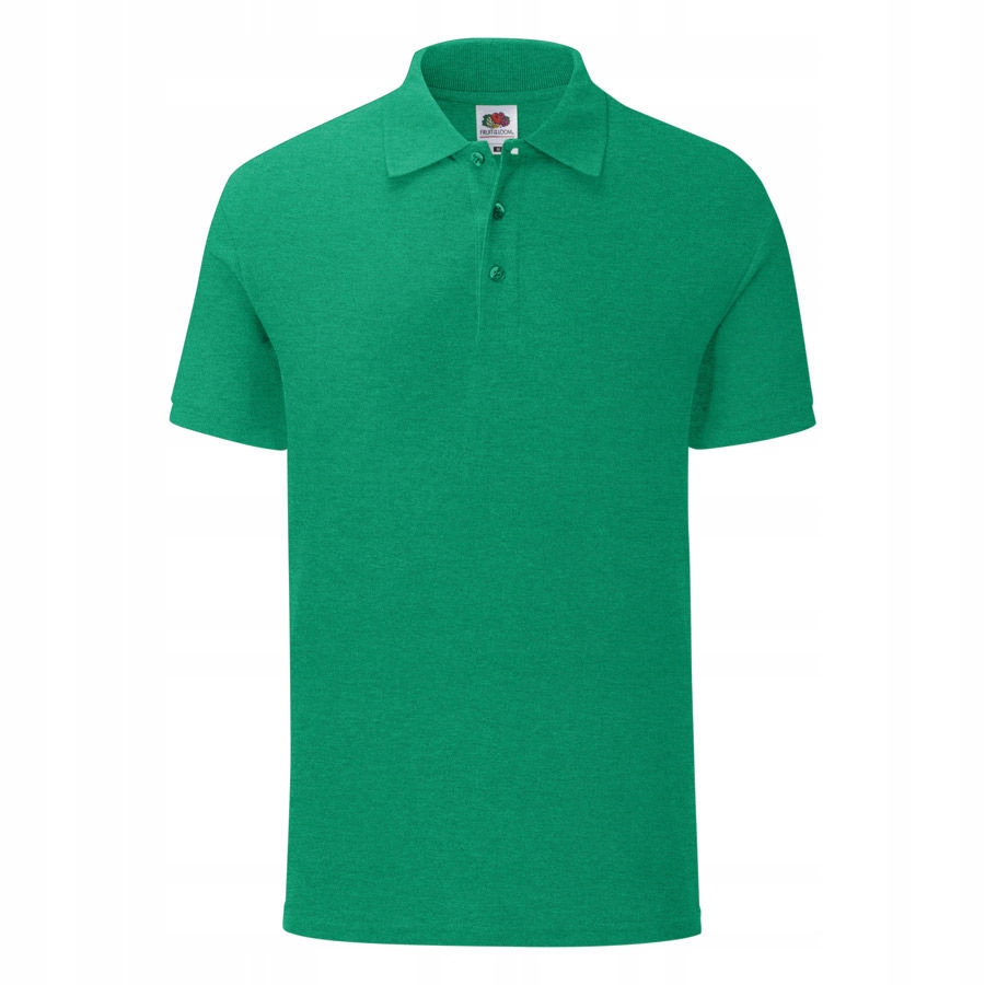

Koszulka męska Polo Iconic Fruit, ziel.melanż 3XL