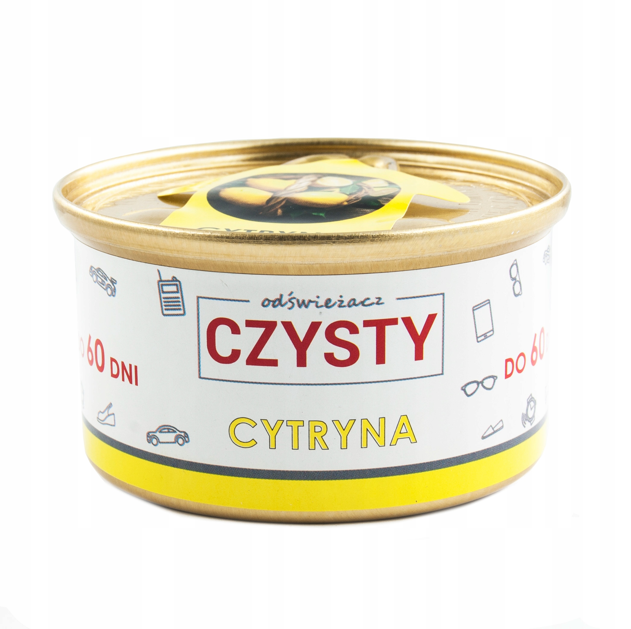 

Zapach Odświeżacz Do Samochodu Auta Puszka Cytryna