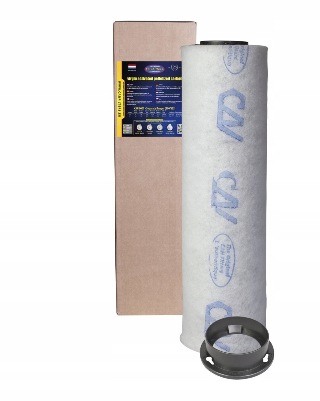 Uhlíkový filtr Can-Filters 200-250 m3/h 100/125 mm