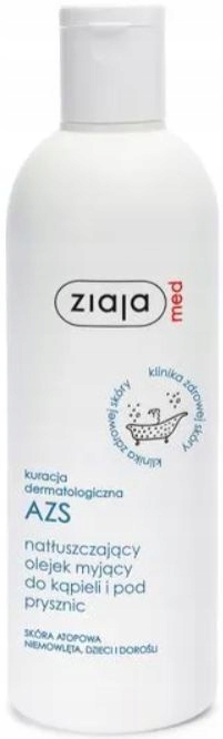Ziaja Med AZS natłuszczający olejek myjący do kąpieli 270 ml
