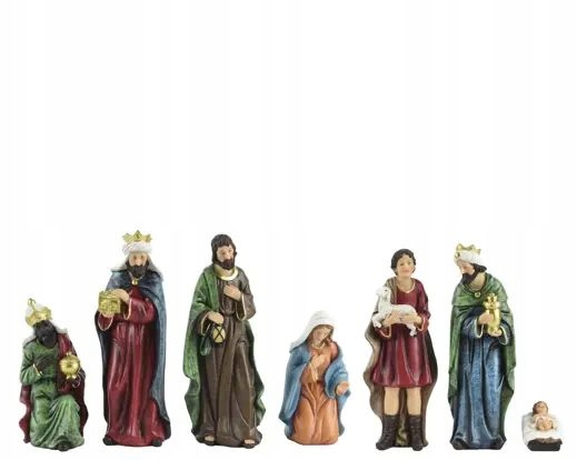 Figúrky do vianočného betlehemu 10-25,5 cm 7ks