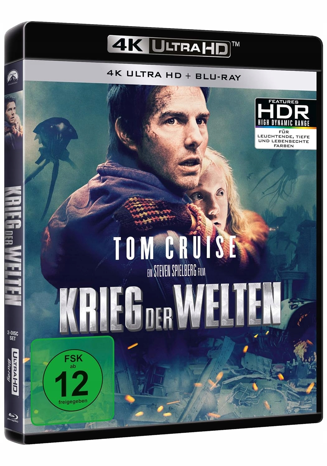 Wojna Światów War of the Worlds Steven Spielberg Tom Cruise Pl 4K