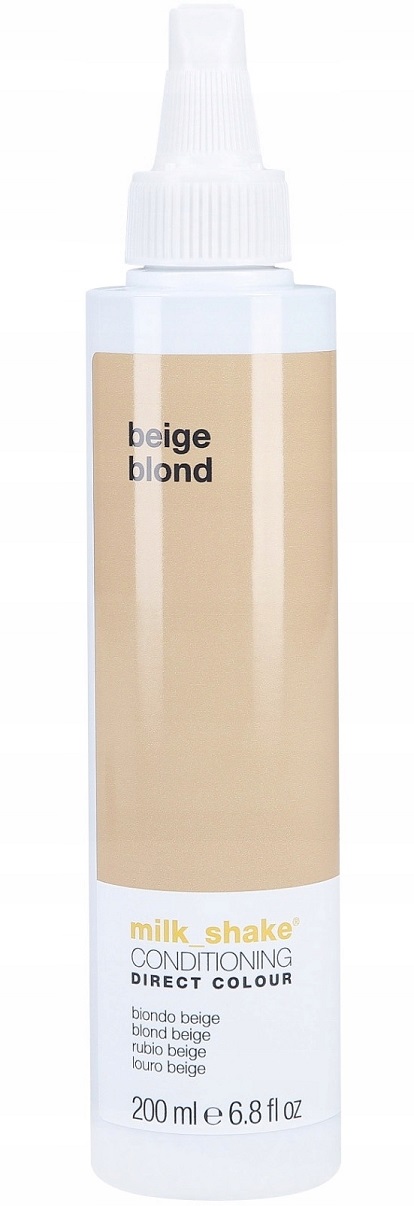Milk Shake Direct Colour Toner Tónovací kondicionér Beige Béžová Blond 200 ml