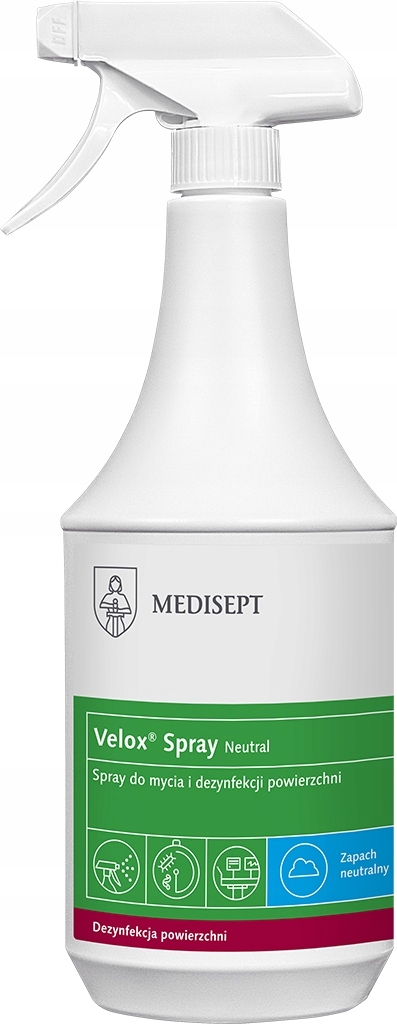 

Velox Spray 1L Neutral Dezynfekcja Powierzchni