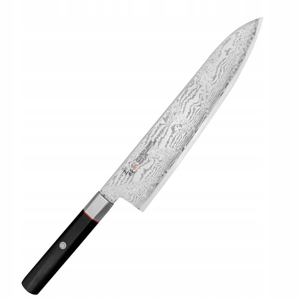 Mcusta Zanmai VG-10 Splash Japonský kuchynský nôž Gyuto šéfkuchára 24 cm