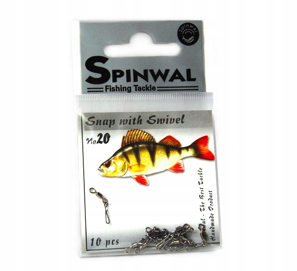 Agrafka nr 20 z krętlikiem Spinwal
