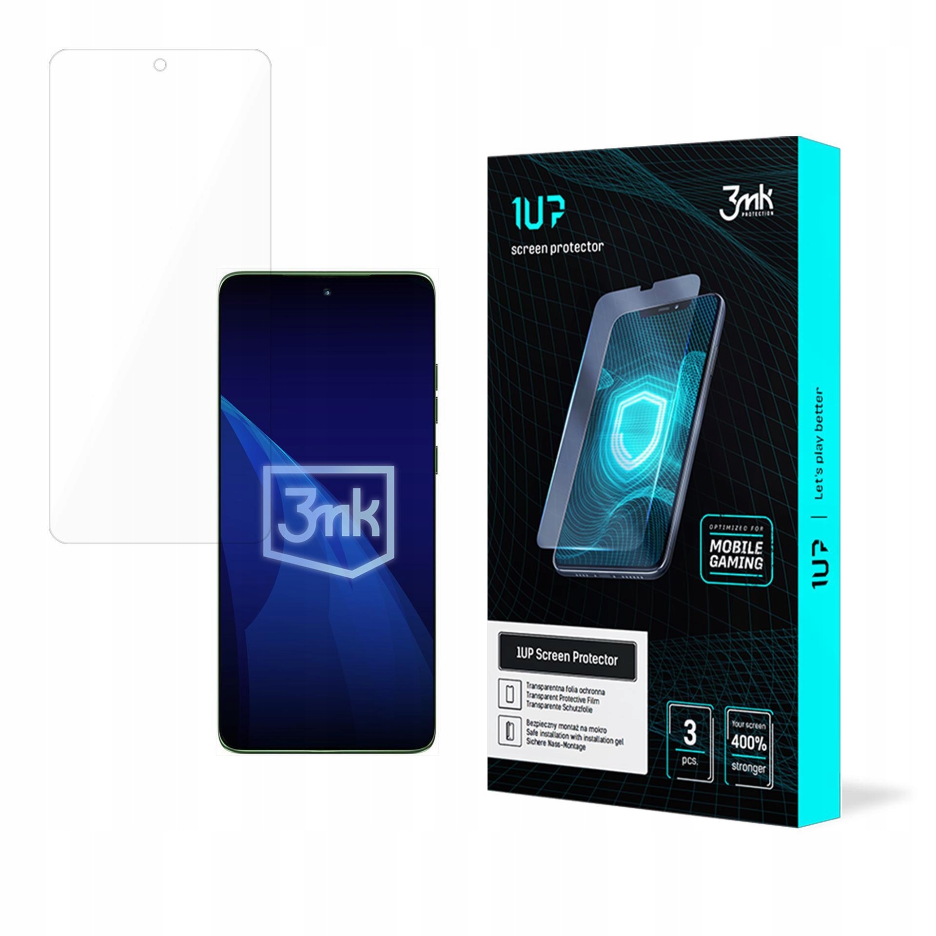 3MK 1UP Do Motorola Edge 60 Ochrona Telefonu Z Abrasją I Przed Zarysienia