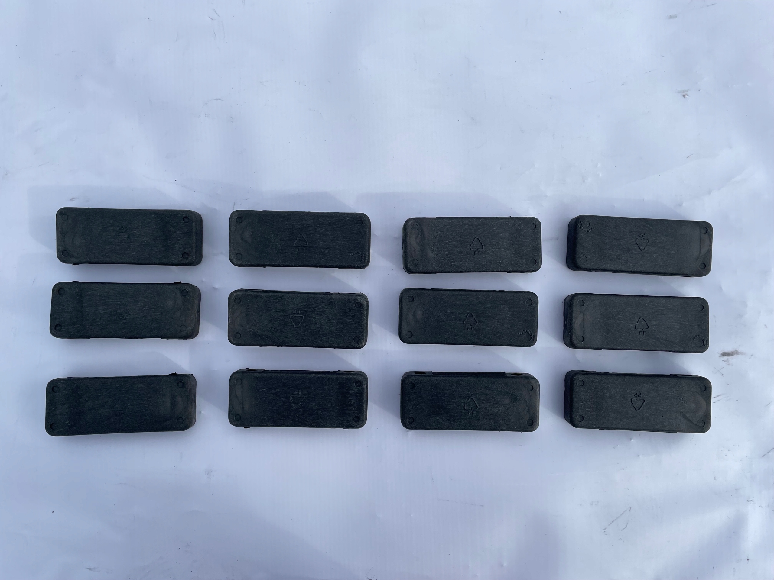 Pasy Transportowe 5T Gumowane Raczki 3PKT Kostka Weight with packaging 10 kg