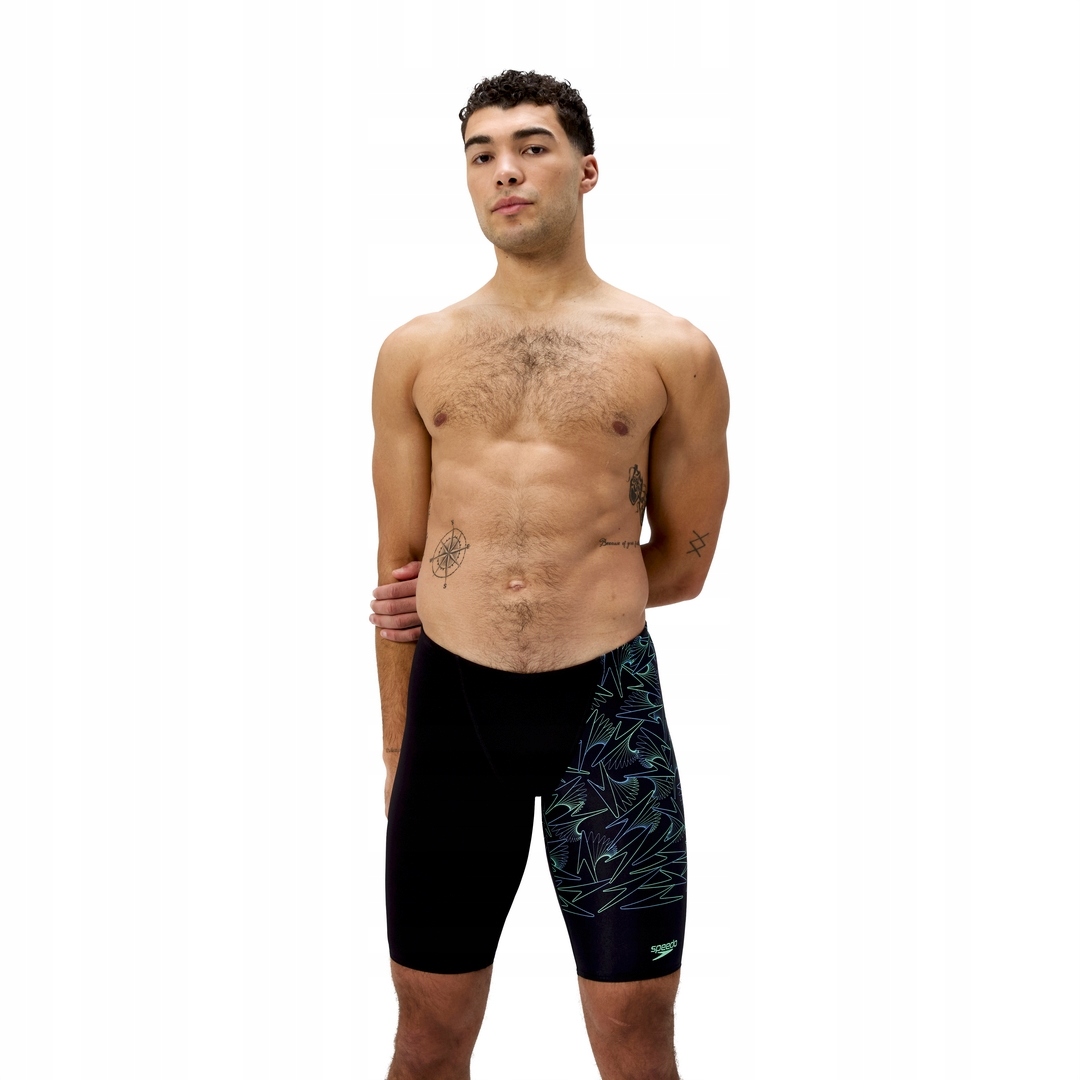 Spodenki pływackie męskie Speedo Hboom Vcut Jam 34