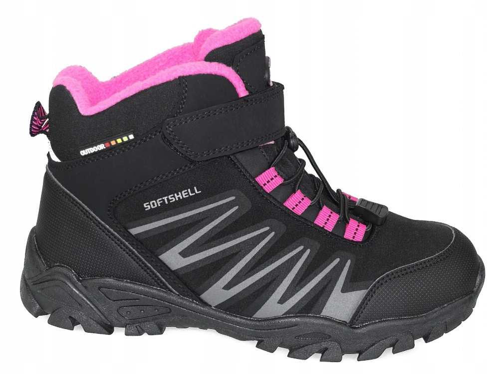 DAMSKIE BUTY TURYSTYCZNE SOFTSHELL TREKKINGOWE Wysokość wysokie