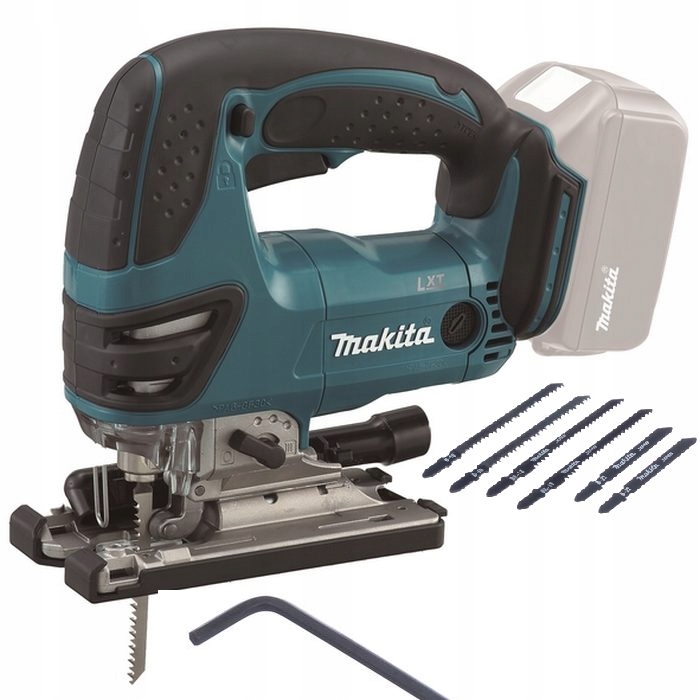 

Makita Aku Wyrzynarka 18V DJV180Z brzeszczoty imbu