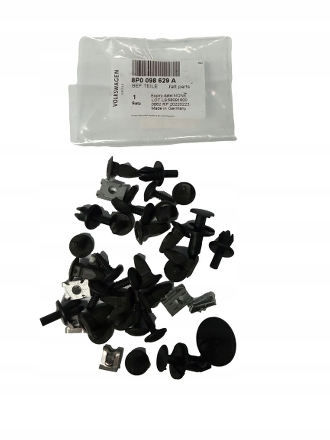 8p0098629a КОМПЛЕКТ MOCOWAN ПОДКРЫЛЬНИКА AUDI A3p OE VW