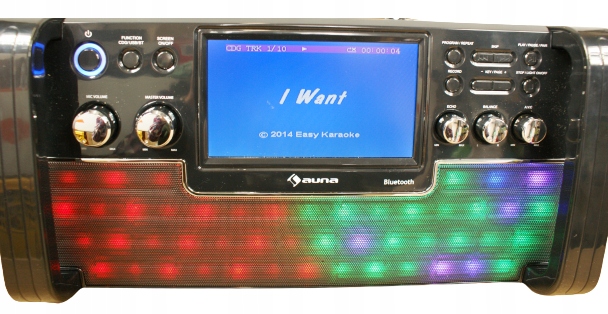 ODTWARZACZ CD USB AUNA DISCOFEVER LED CZARNY Marka Auna