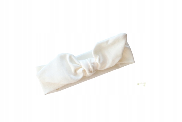 

Opaska pin up ecru Damska wąska 6 cm