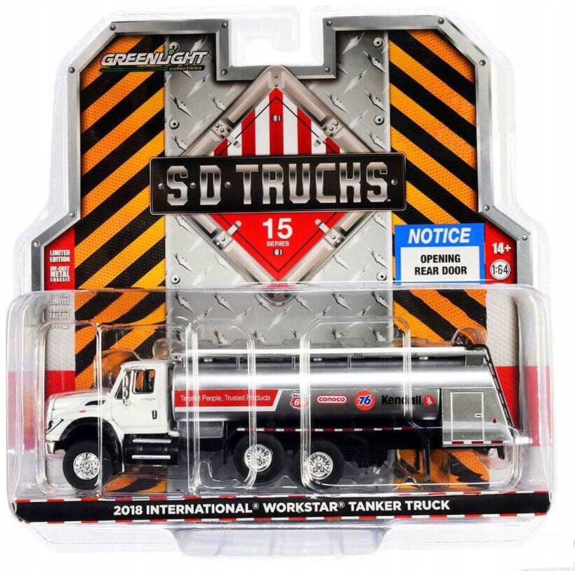 Greenlight 2018 Internation Workstar Conoco Tank 1:64