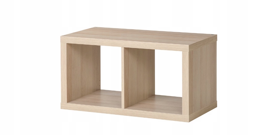 Ikea Kallax Regál, dub zafarbený, 77x41 cm