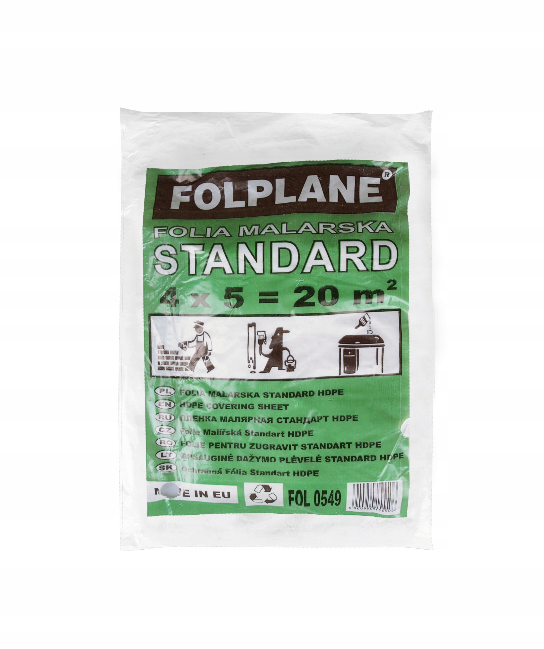 

Painter Folia Malarska Cienka 4x5m