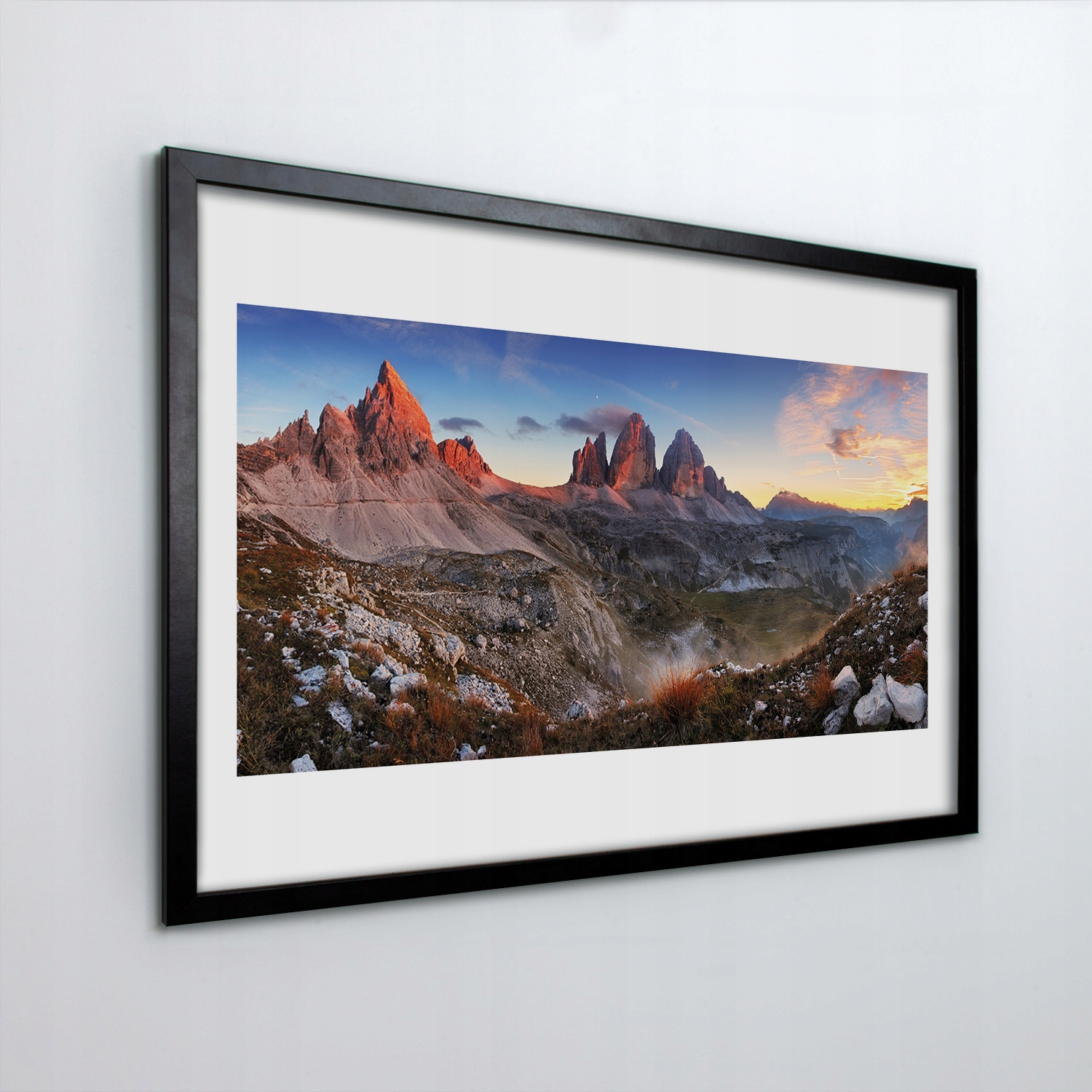Obraz v rámu na zeď Hory skály panorama 60x40