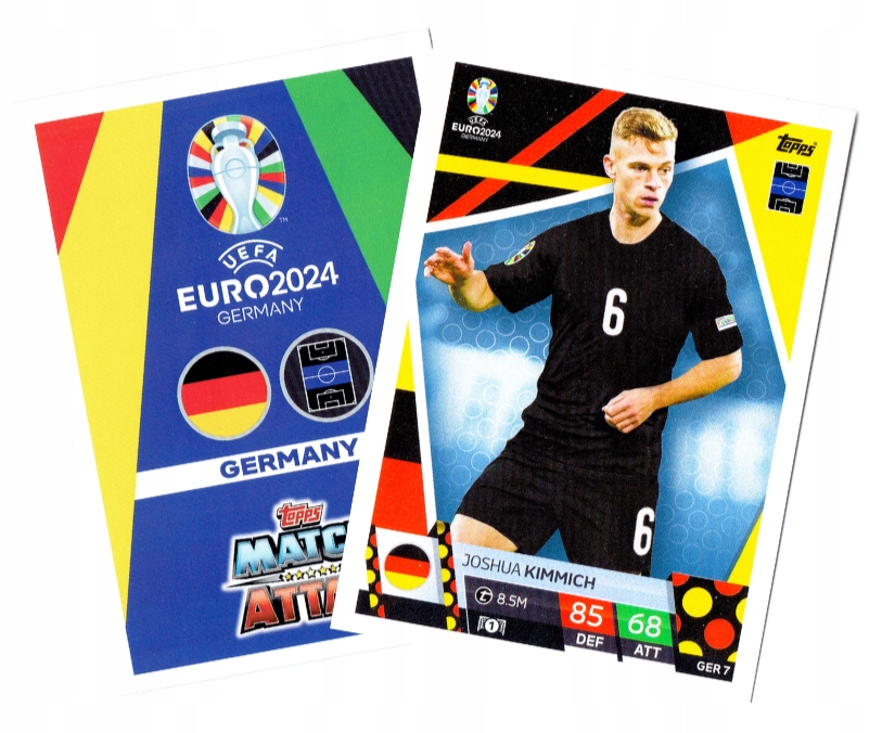 Topps Match Attax Euro 2024 Team Mate GER7 Joshua Kimmich Niemcy