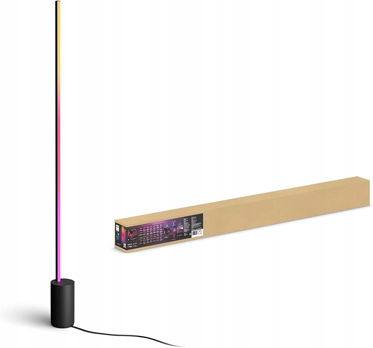 Led podlahová lampa Gradient Rgb 145 cm Inteligentná Smart Signe Philips Hue