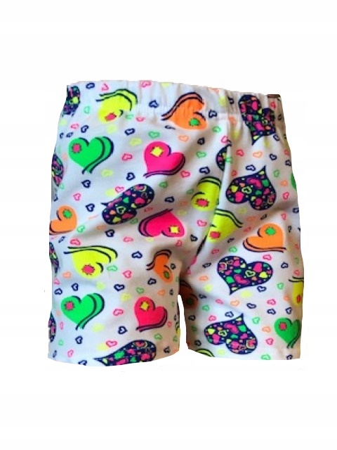 

Krótkie spodenki Serduszka 104 110