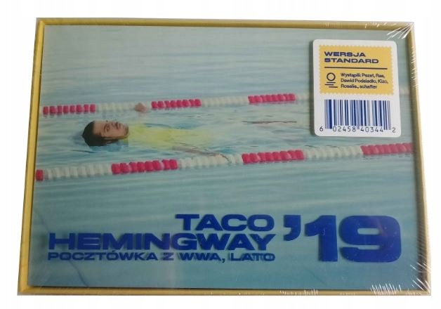 CD Taco Hemingway pocztówka z Wwa, lato '19