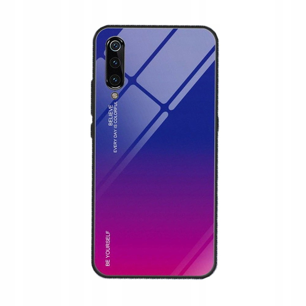 

Etui Szklane fioletoworóżowe do Samsung Galaxy A70