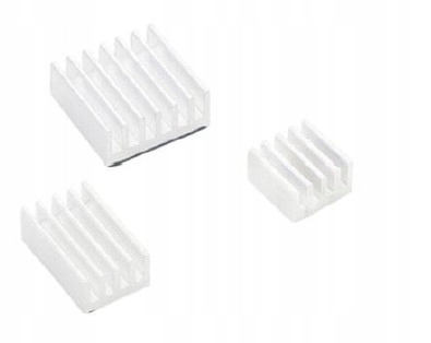 

Zestaw radiatorów do Raspberry Pi 4B z taśma 3 szt
