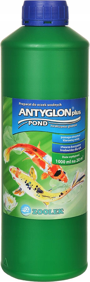 

Zoolek Antyglon Pond Plus 1000ml Zwalcza Glony