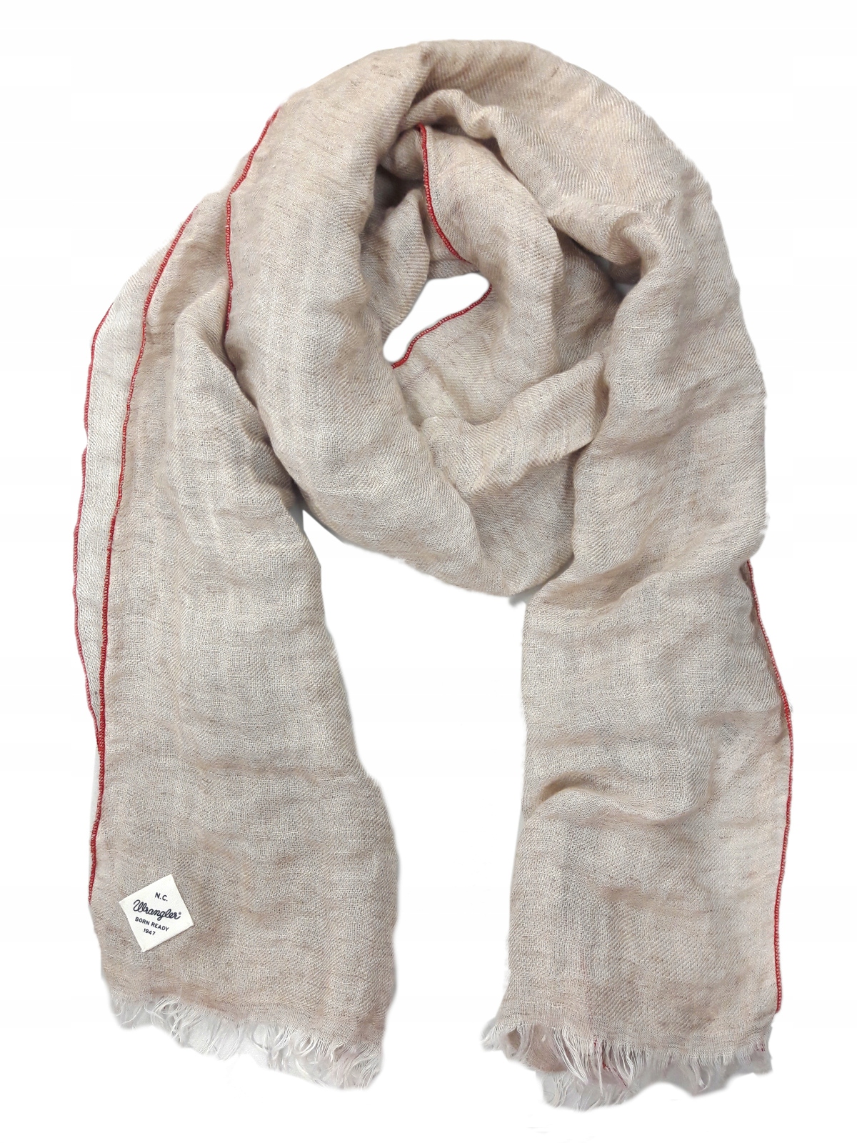 

Wrangler Solid Scarf Pebble Sand Chusta Damska