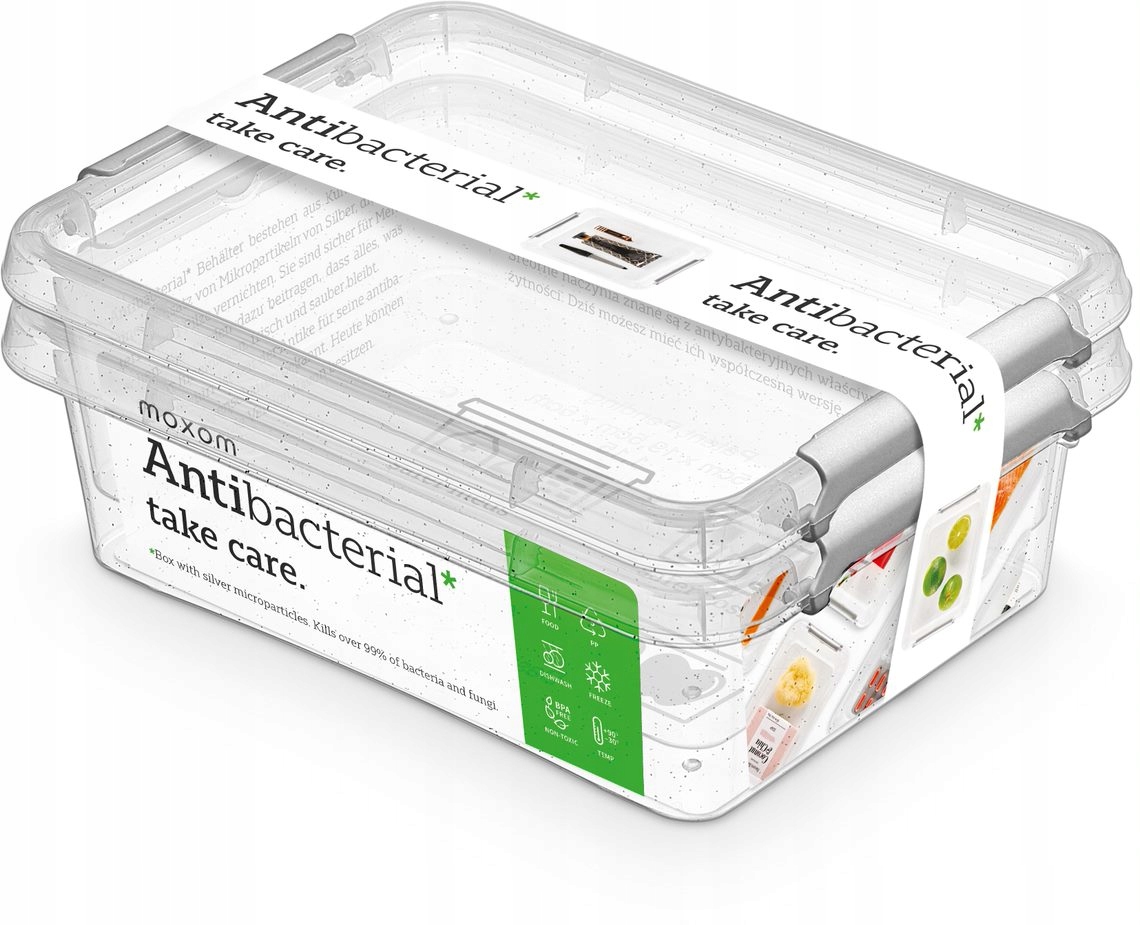 

Pojemnik Plastikowy Organizer Pudło Box 2x 1,15L