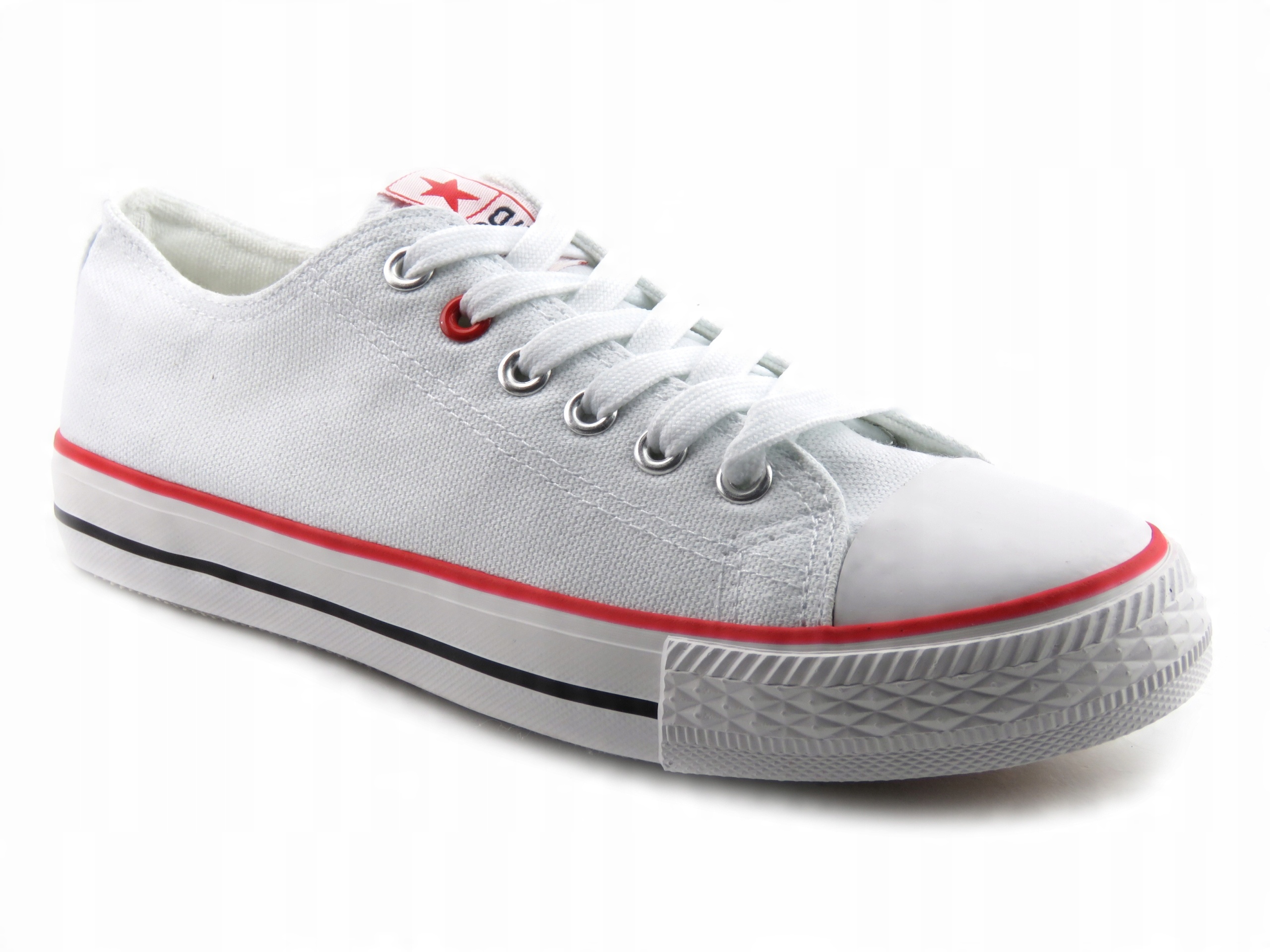 

Trampki obuwie tekstylne męskie buty białe r. 42