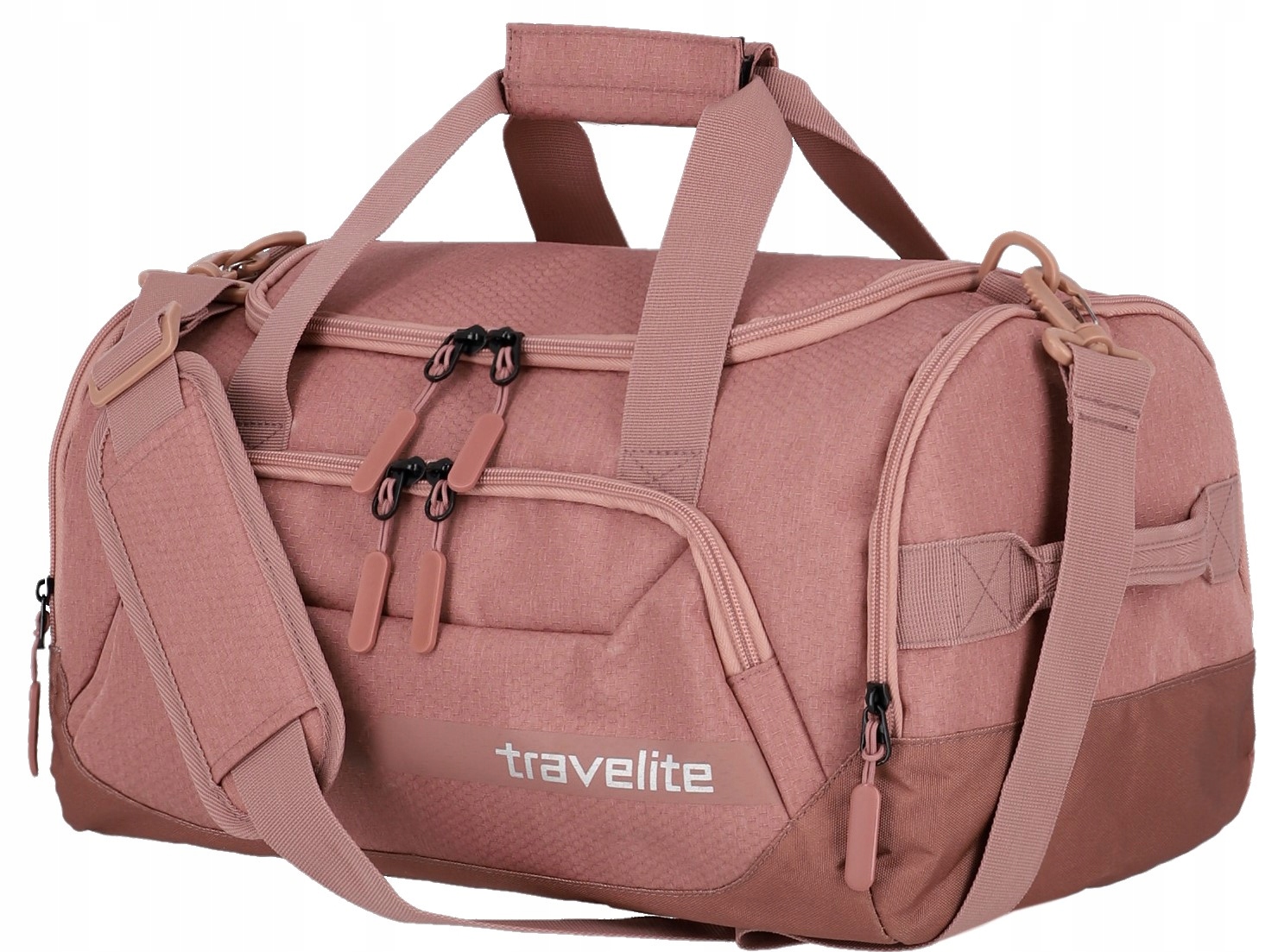 Torba podróżna treningowa weekendowa Travelite Kick Off S różowa 23l