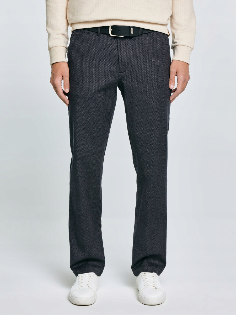 Big Star Spodnie męskie chinosy szare Debren 902 38/32