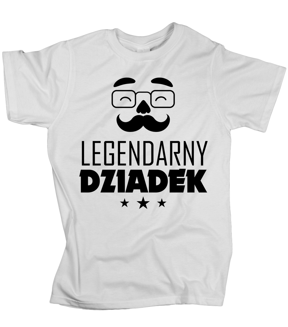 

Koszulka męska Legendarny dziadek XXL