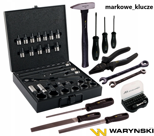 Zestaw kluczy oczkowych otwartych 7 szt Warynski Producent code WMK107