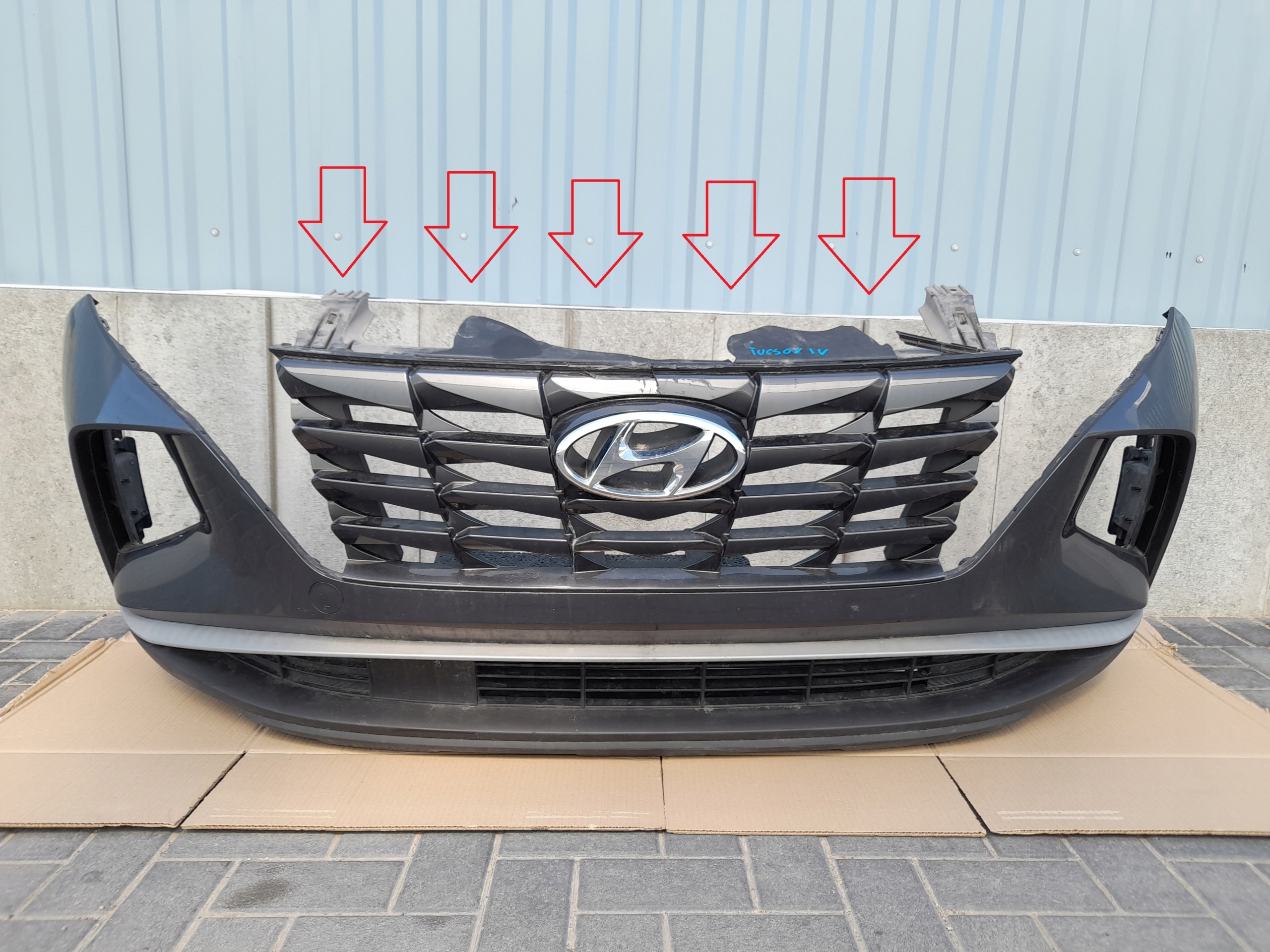 Hyundai Tucson IV 21- Zderzak Przód USA