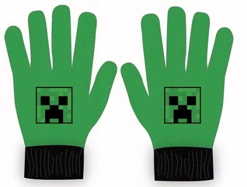 

Rękawiczki Minecraft Dziecięce Zimowe Jesienne Gra